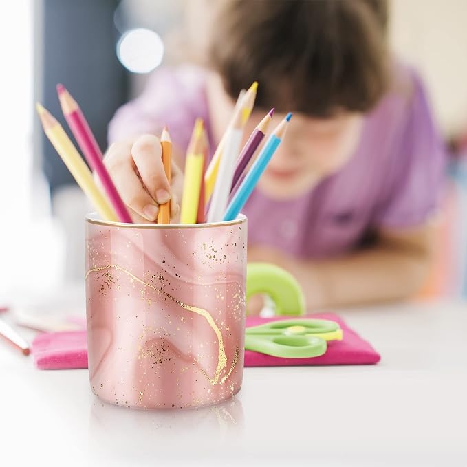 Large Capacity Colored Pen Holder - Image 6