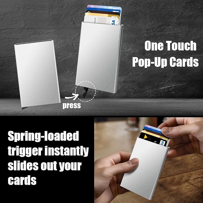 FurArt Slim Minimalist Wallet RFID Credit Card Holder - Image 2