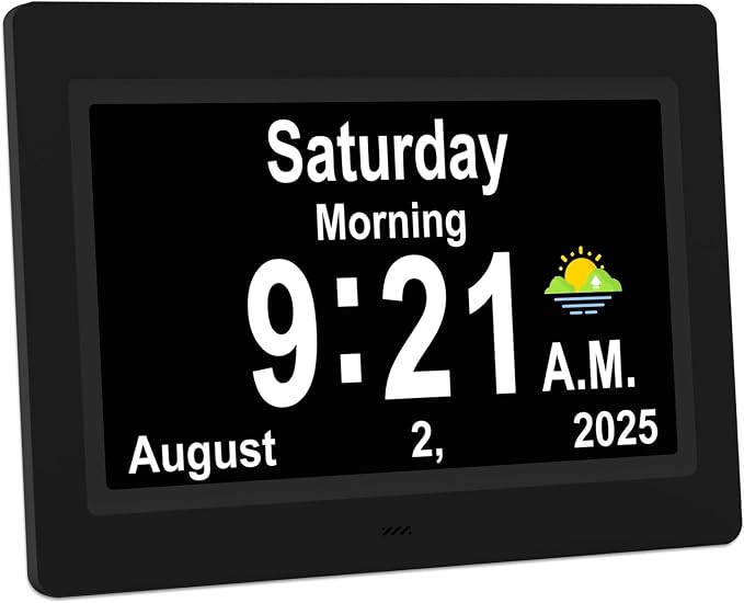 SSYA Dementia Clocks with Day and Date by SSYA