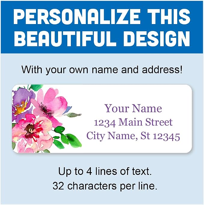 Personalized Return Address Labels - Image 2
