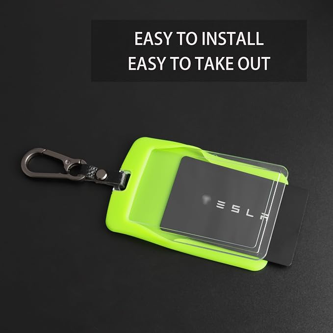 TANDRIVE 2PCS Silicone Key Card Holder Case Compatible - Image 4