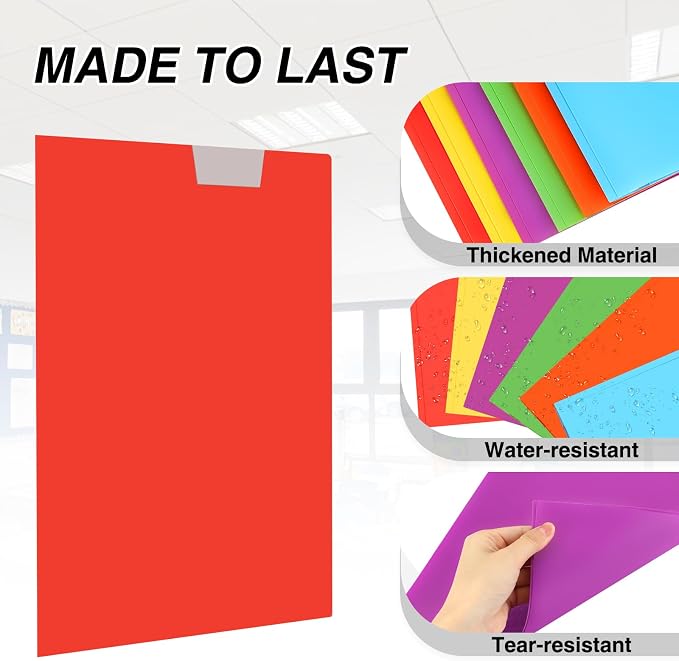Sooez 6 Pack Plastic Folders - Image 5