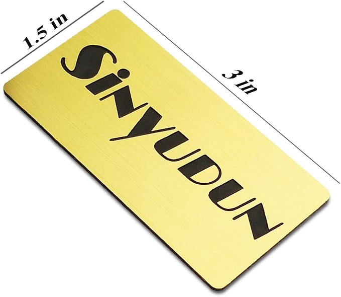 SINYUDUN Custom Engraved Name Tag Badges - Image 3