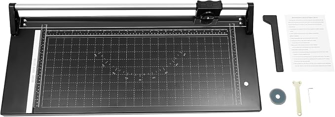 Manual Heavy Duty 24 Inch Rolling Cutter, Precision Rotary Paper Trimmer - Image 9
