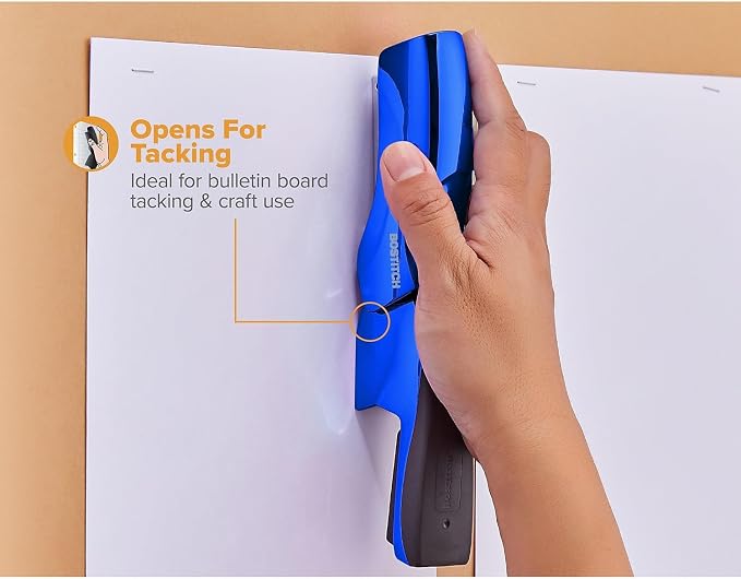 Bostitch Office Heavy Duty Stapler, 40 Sheet Capacity, No Jam, Half Strip - Image 9