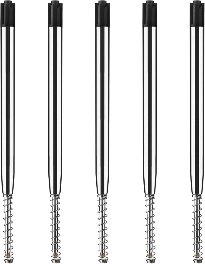 TIESOME 5pcs Replaceable Ballpoint Pen Refills by TIESOME