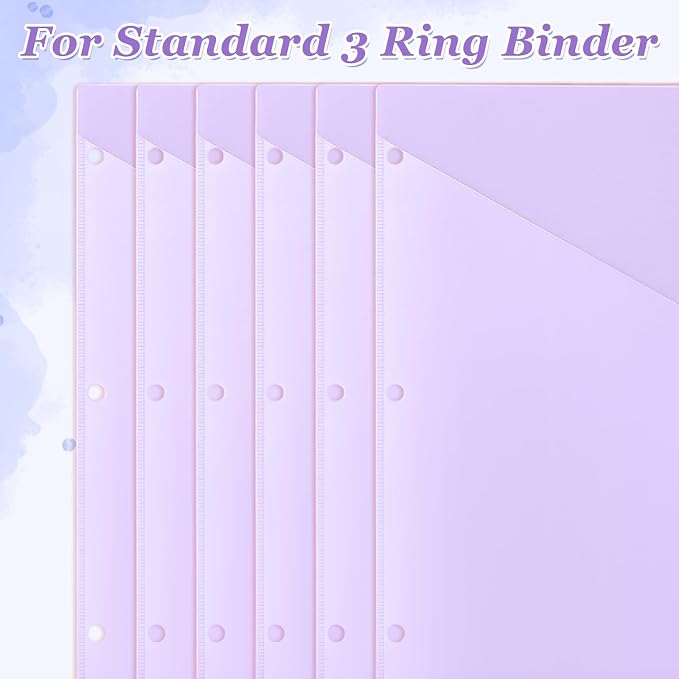 Epakh 12 Pcs Binder Dividers for 3 Rings Binders Index Dividers - Image 6