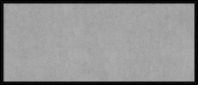 Amanti Art Black Framed Magnetic Board 21x49 Oversize Vision Board by AmantiArt