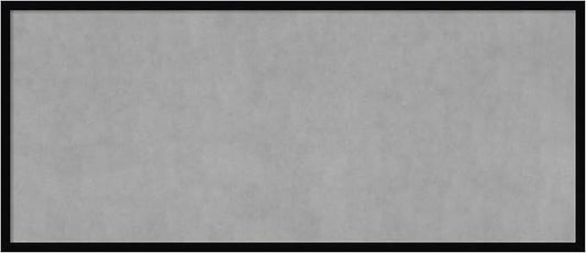 Amanti Art Black Framed Magnetic Board 21x49 Oversize Vision Board by AmantiArt