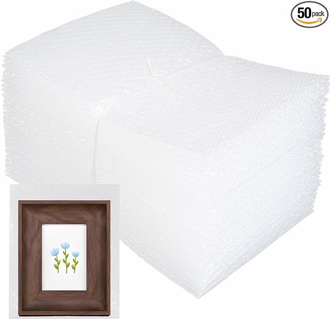 50Pcs Bubble Pouche Wrap, 10”x14” Bubble Bags by XHAMXE