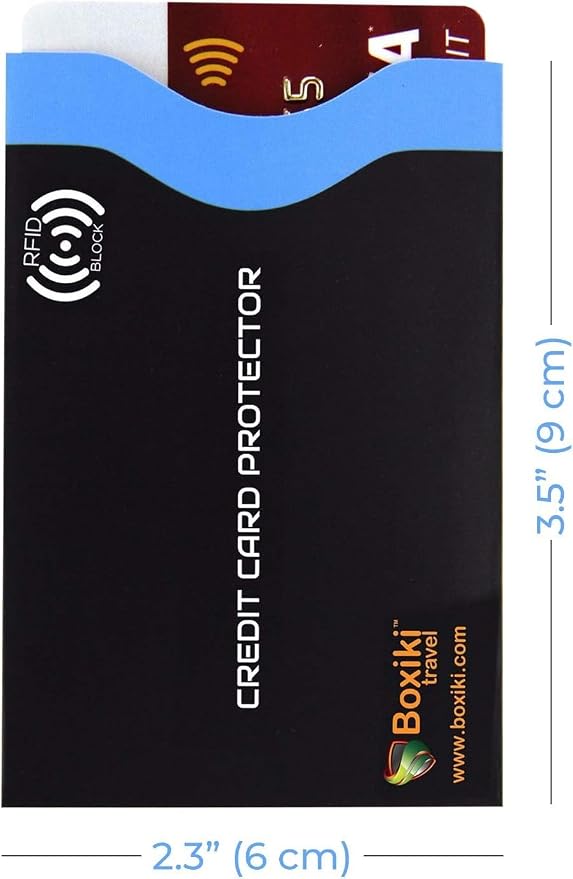 Boxiki Travel RFID Blocking Sleeves, Set - Image 7