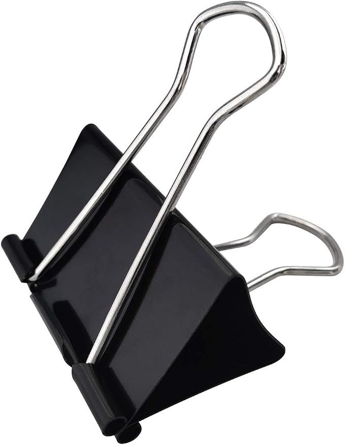 DSTELIN Extra Large Binder Clips 2.4-Inch, Big Paper Clamps by DSTELIN