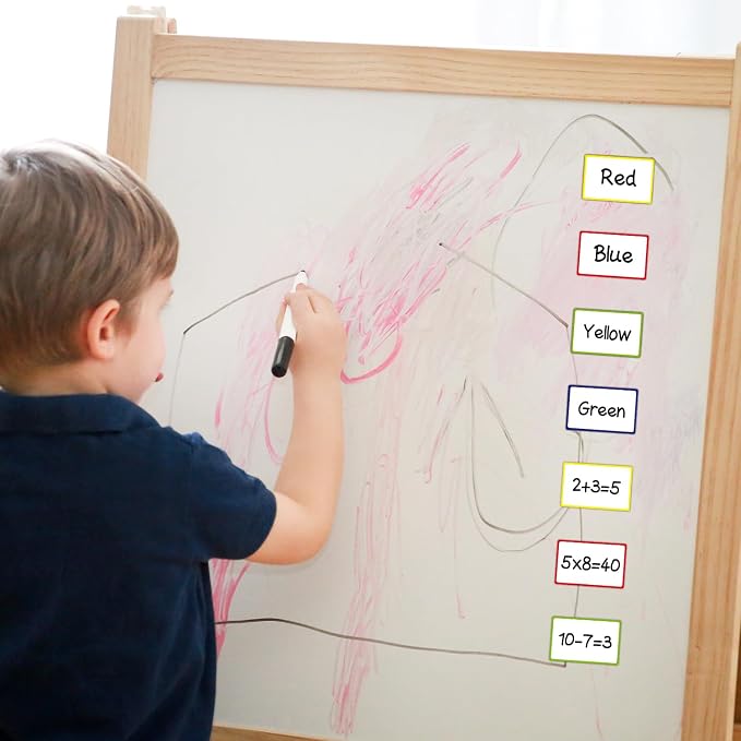 Dry Erase Magnetic Labels 5x3 Inch, 40 Pack, Reusable Magnetic Dry Erase Labels - Image 7