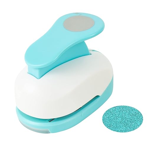 1.18 inch Circle Punches 30mm Hole Punch Circle Cutter by QIQQIKIN