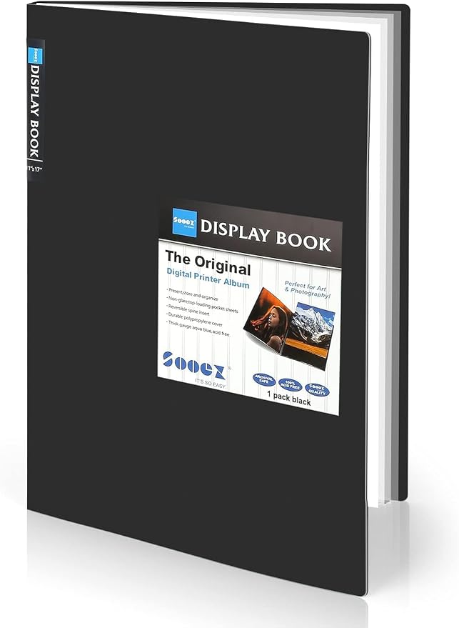 Sooez Art Portfolios 11"x14", Large Portfolio Folder by Sooez