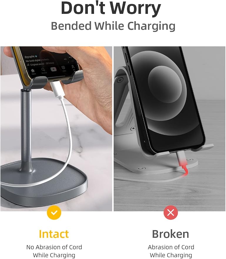 LISEN Cell Phone Stand Adjustable Phone Holer - Image 4