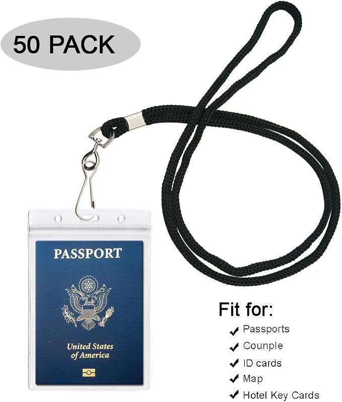 50PACK 4x6Inch Extra Large Passport Holders - Image 2