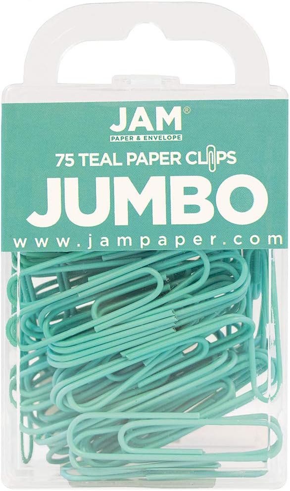 JAM Paper Colored Jumbo Paper Clips by JAMPaper
