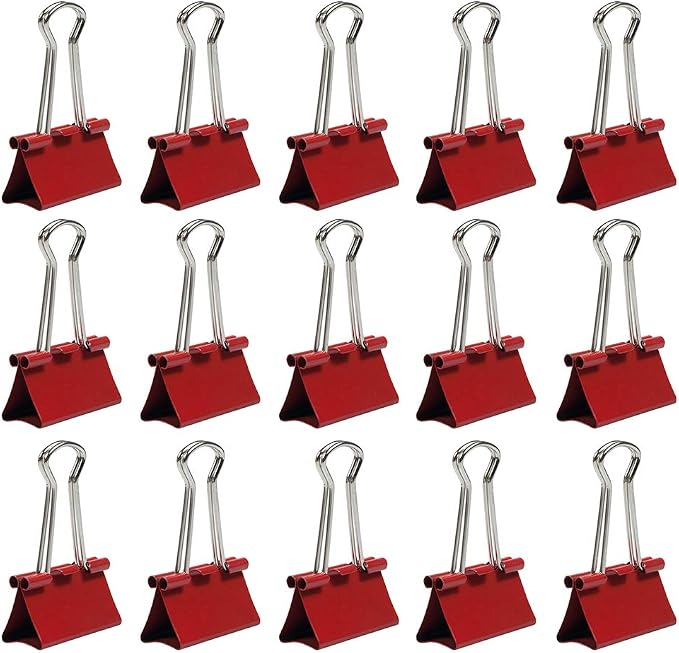 JAM PAPER Colorful Binder Clips - Image 2