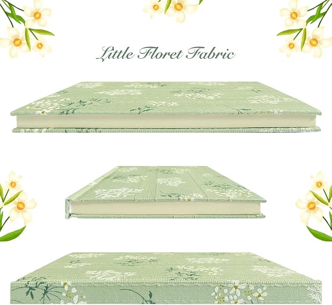 Floral Hardcover Notebook, Flower Journal - Image 3
