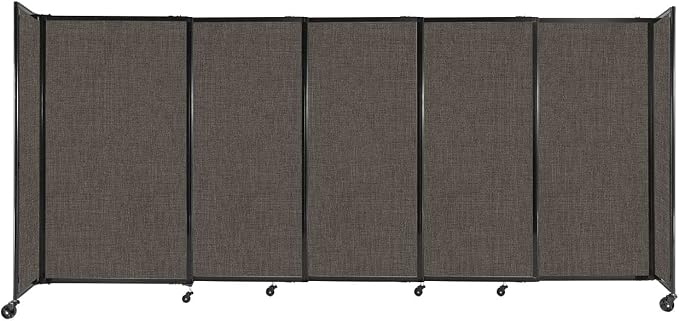 Versare Straightwall Sliding Portable Wall Partition | Freestanding Office by VERSARE