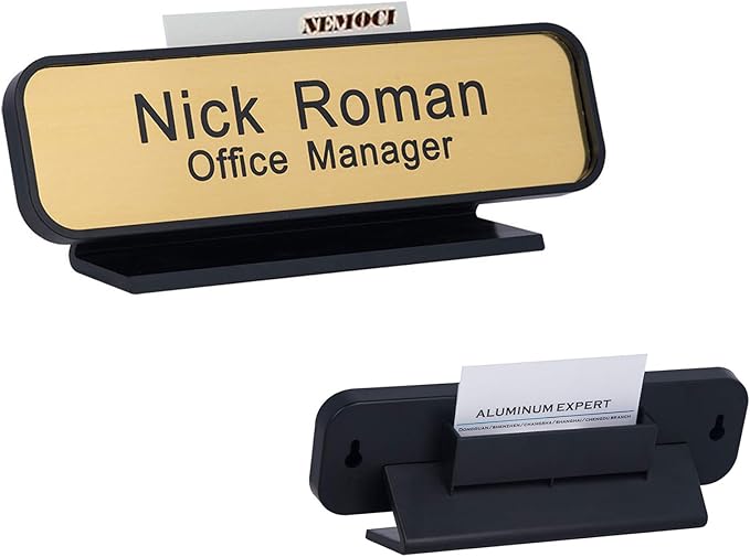Personalized Architectural Name Plates, Office Nameplates by NEMOCI