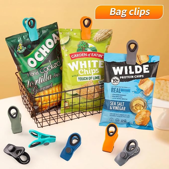 Chip Clips Bag Clips Magnetic Bread Bag Food Package - Image 3