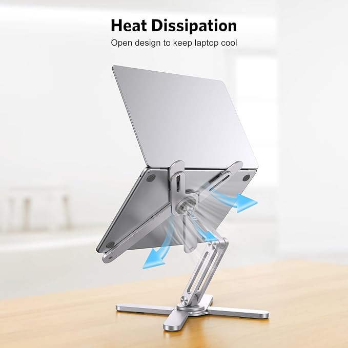 OMOTON LA10 360° Rotating Laptop Stand Riser - Image 9