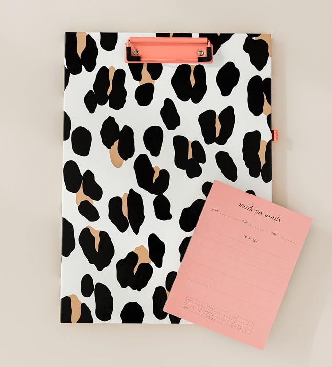 Kate Spade New York Leopard Print Clipboard Folio - Image 4