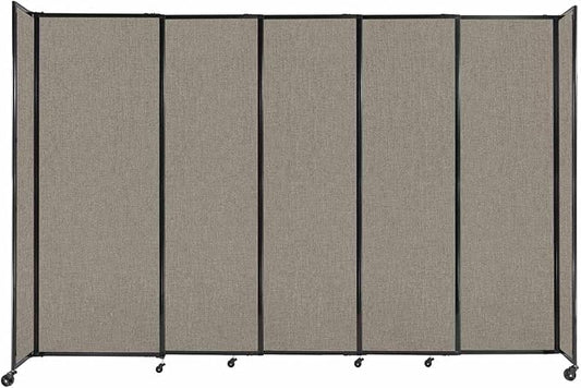 Versare Straightwall Sliding Portable Wall Partition | Freestanding Office by VERSARE