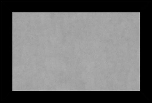 Amanti Art Black Framed Magnetic Board 25x37 Large Vision Board by AmantiArt