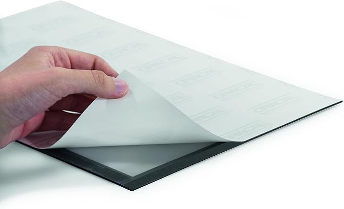 Durable Duraframe Self-Adhesive Magnetic Document Sign Holder - Image 7
