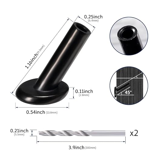 RiaYer 50 Pack 45 Degree Angle Protective Sleeves, T316 Marine Grade Cable - Image 2