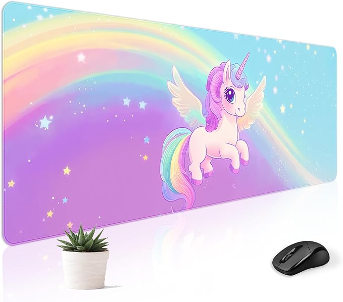 Mousepad Desk Mat Gaming Large Keyboard Cute Office Desktop Computer Laptop by Stanoha