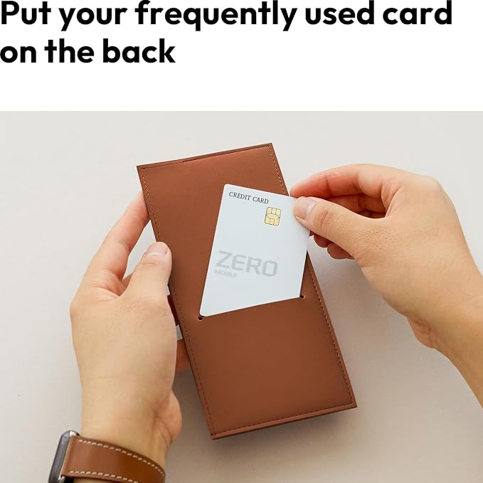 carrotez PU Leather Card and Cash Envelope - Image 2
