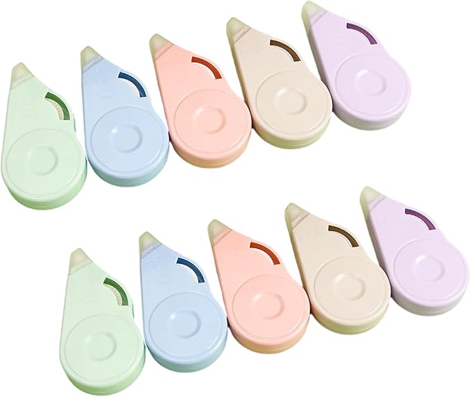 10Pcs Correction Tape Roller 8mx5mm Quick Dry White Out Correction Tape Total - Image 8