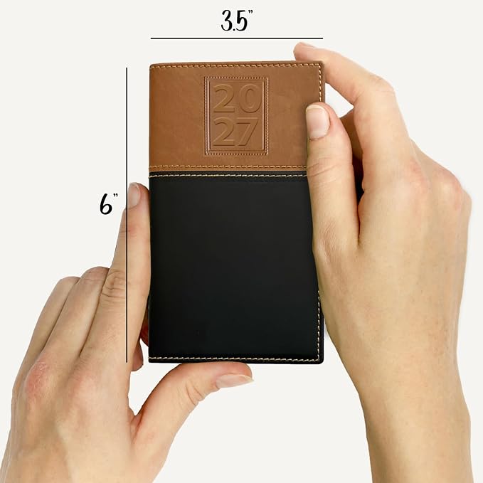 BookFactory 2027 Weekly Pocket Calendar 2027 Planner Agenda Organizer | Planner - Image 2