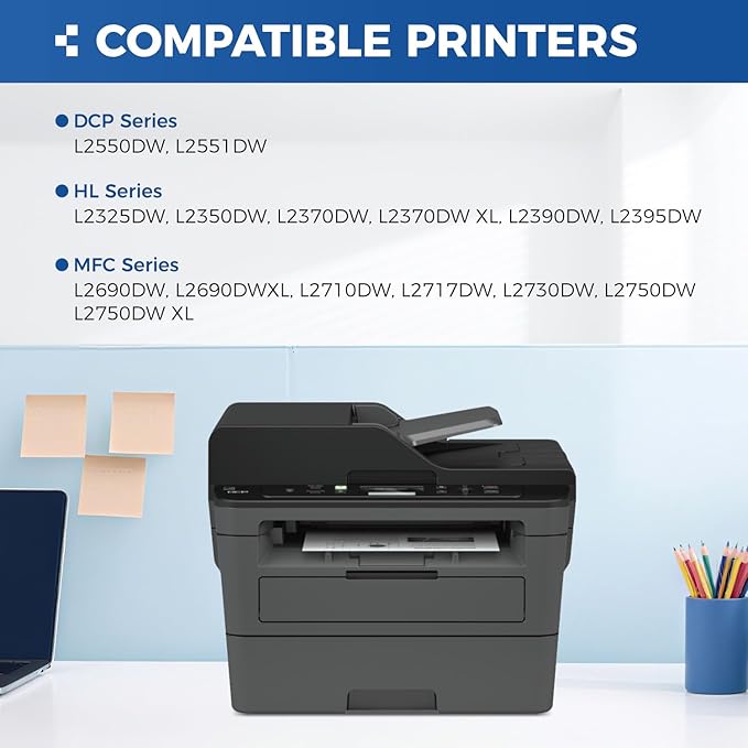 DR730 Drum Unit (Not Toner) 2-Pack Compatible Replacement for Brother DR-730 Imaging Drum MFC-L2710DW MFC-L2750DW DCP-L2550DW HL-L2350DW HL-L2395DW HL-L2370DW HL-L2390DW MFC-L2690DW HL-L2325DW Printer-DeskLoop Office