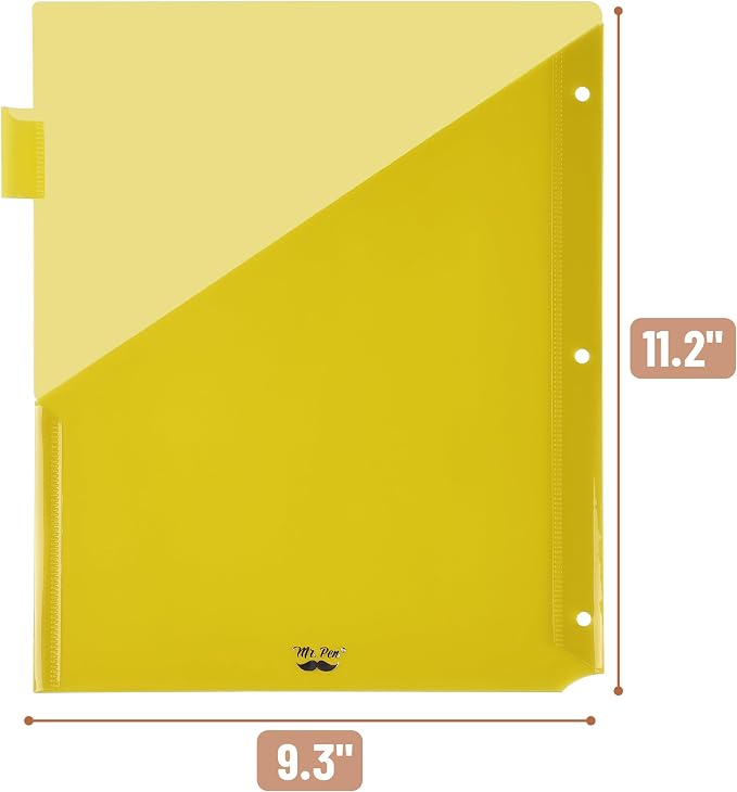 Mr. Pen- Binder Dividers with Pockets and Tabs, 16 Pack | 3 Ring Binder - Image 4