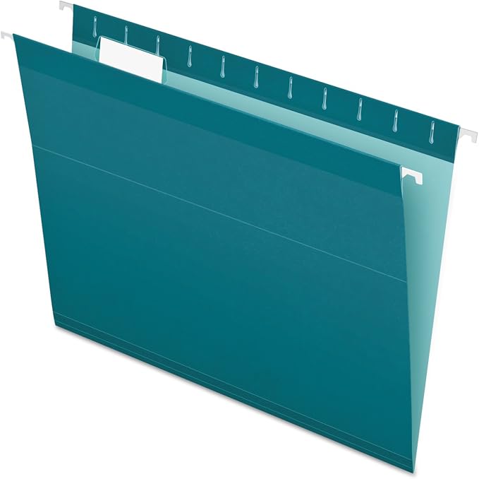 Pendaflex Reinforced Hanging File Folders, Letter Size, 1/5 Cut by TOPSProducts