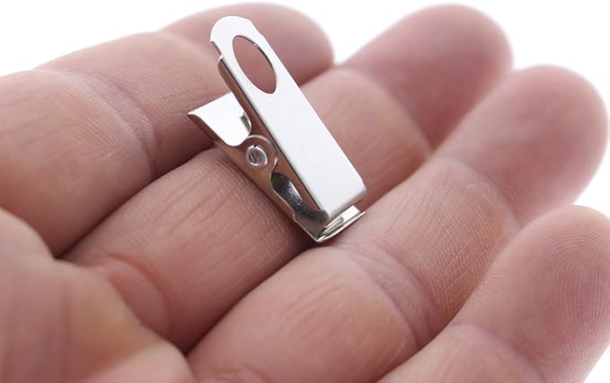 Specialist ID Small 1 Inch Bulldog Clasp Clips - Image 2