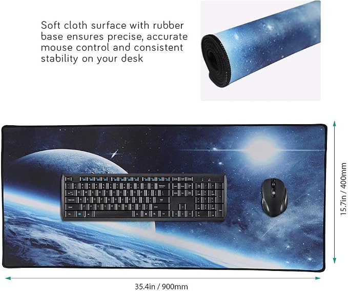 XXL Professional Large Mouse Pad & Computer Game Mouse Mat - Image 2