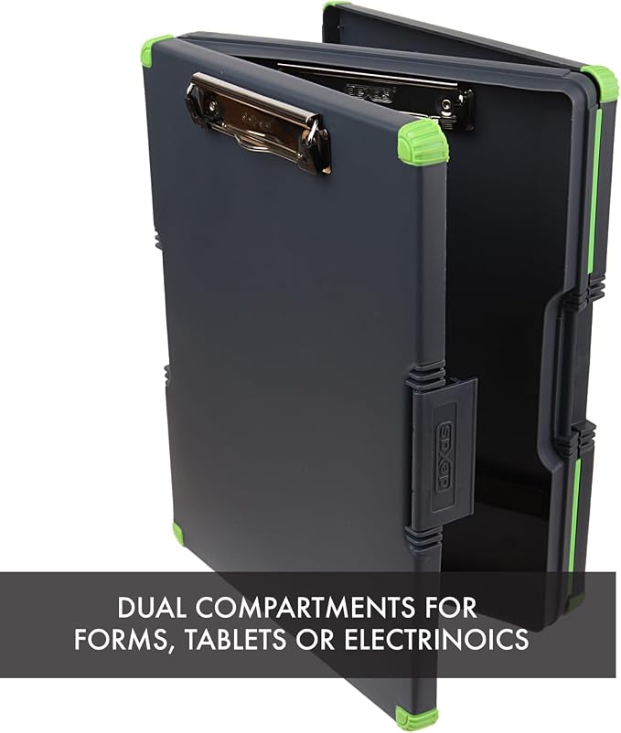 Dexas Duo Clipcase, Double Sided Clipboard Design, Portable Clipboards 13”x10” - Image 6