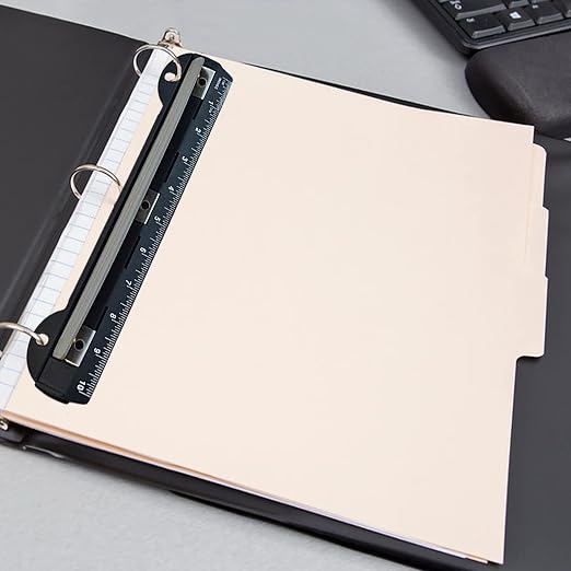 Performore 3 Ring Hole Punch for Binder, Paper Hole Punch - Image 7