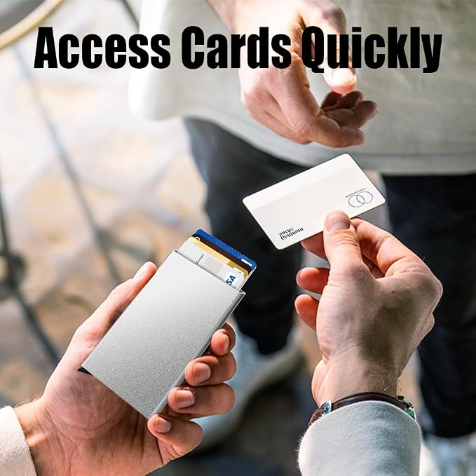 FurArt Slim Minimalist Wallet RFID Credit Card Holder - Image 5