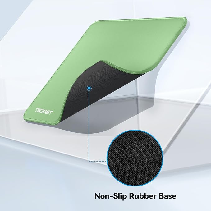 TECKNET Mouse Pad with Anti-fray Stitching, Waterproof Surface & Non-Slip - Image 3