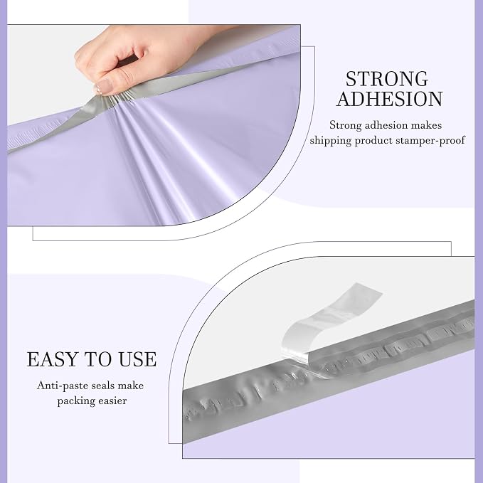 Metronic Large Poly Mailers 24x24 100 Pcs, Strong Adhensive Shipping Bags - Image 4
