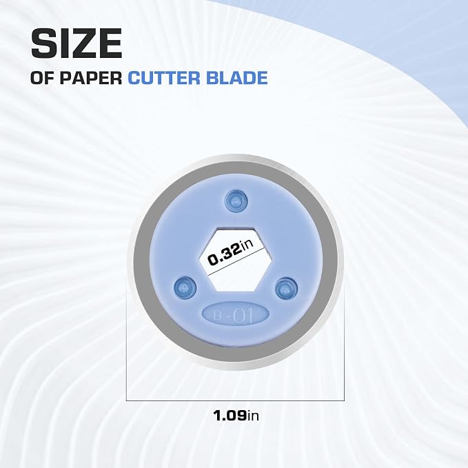 2 Packs B-01 Straight Cutter Blade Replacement - Image 5