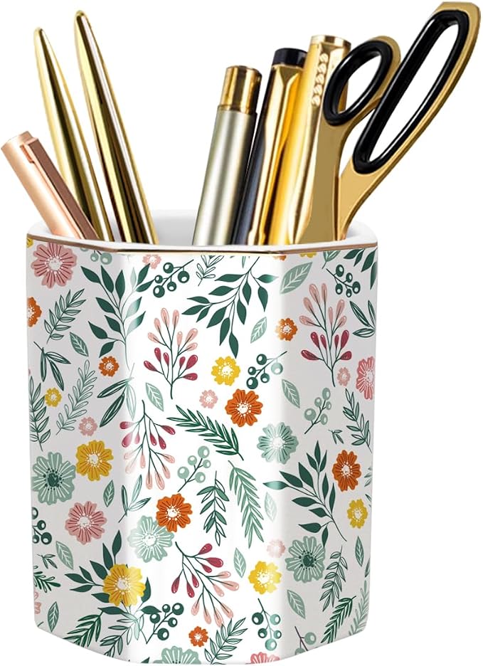 Large Capacity Colored Pen Holder by WAVEYU