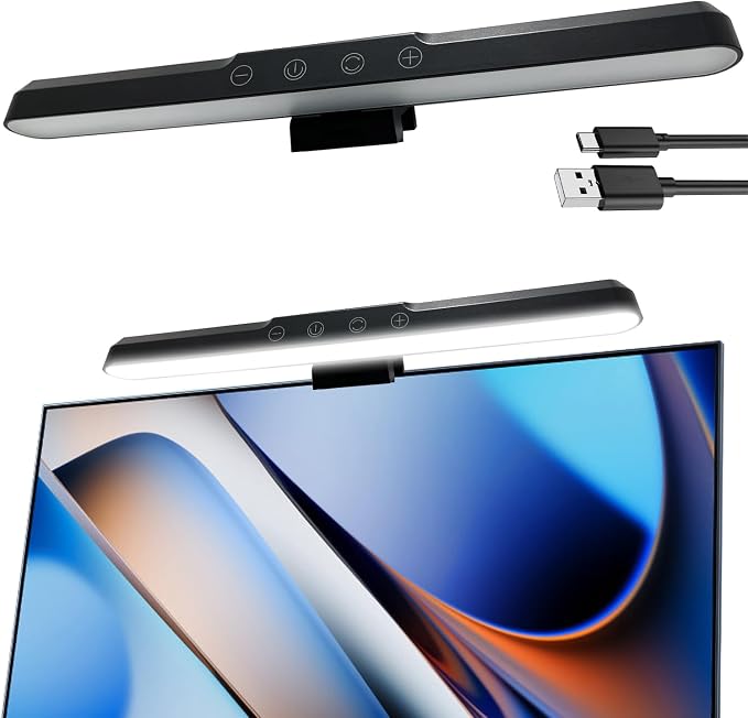 Monitor Light Bar, Computer Monitor Lamp by Unknown